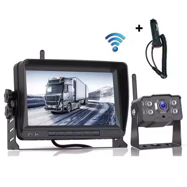 7 Wireless Backup Camera | 1080P Monitor Kit | Night Vision