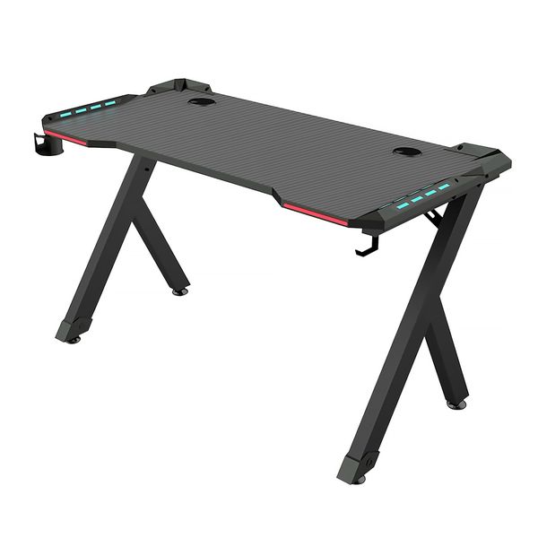 Gaming Computer Desk with LED RGB Lights