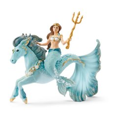 Schleich - Bayala - Mermaid Eyela On Underwater Horse