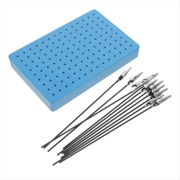 Alligator Clips &amp; Spraying Clamp Base Set Model Stand Tool 1 Set