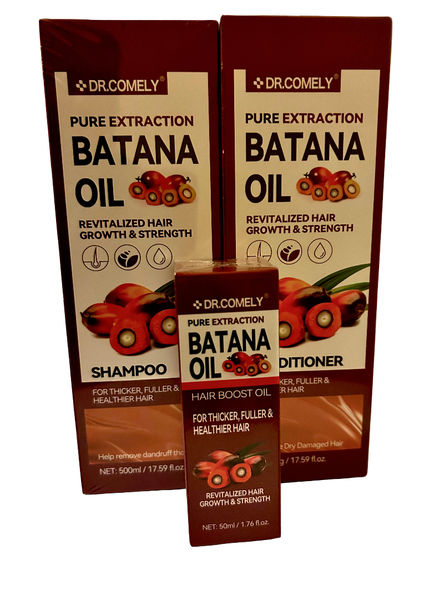Dr.Comely Batana Oil Shampoo 500ml Conditioner 500g Hair Oil 50ml set