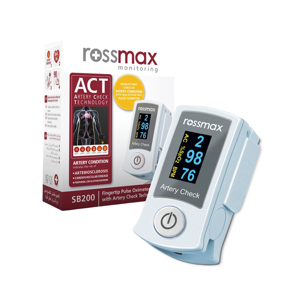 Rossmax SB200 Artery Condition Check, Pulse &amp; Oxygen Oximeter