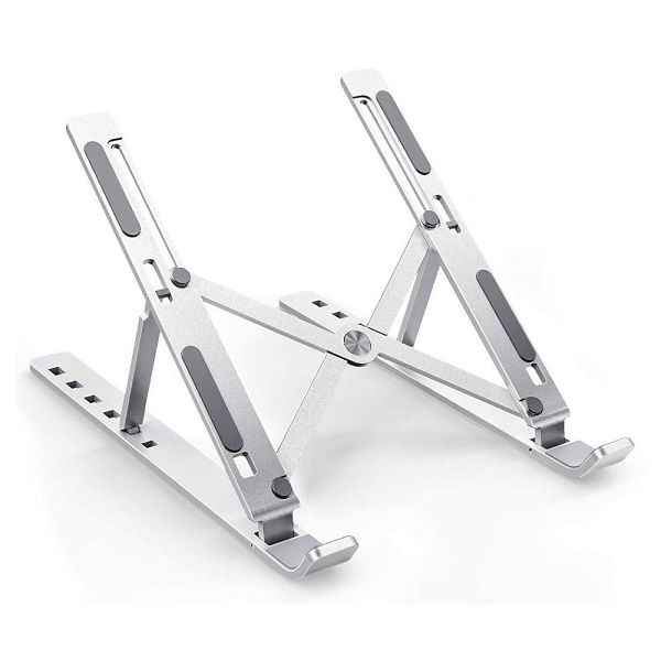 Adjustable Laptop Stand Aluminium Alloy Portable Foldable Riser Holder