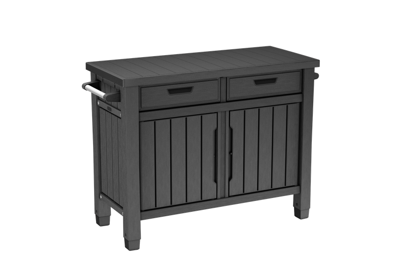 Keter Outdoor Buffet Storage Cabinet Graphite