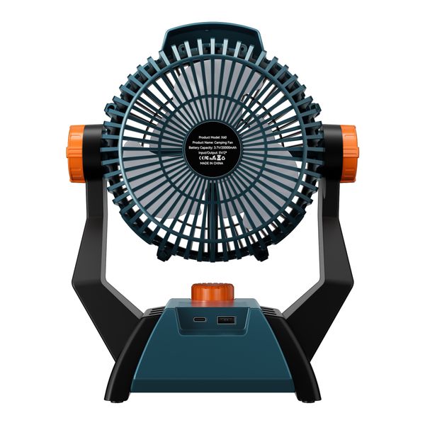 FlashFish Portable Desk Rechargeable Fan Outdoor Camping Fan 48 Hour
