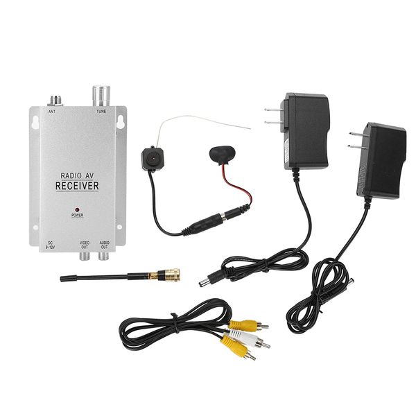 1.2G Wireless AV Camera Kit with Receiver Ntsc US Plug Auto White Balance