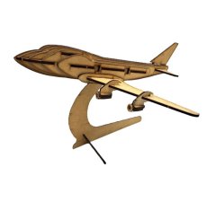 Boeing Aeroplane Plane Civil Aircraft 3D Puzzle Wooden 3D Model Kit