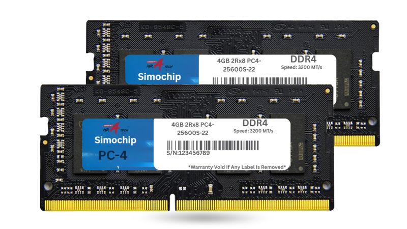 DDR4 RAM 4GB Laptop,Notebook ,All in computers RAM Memory 260 pin (RAM) X 2