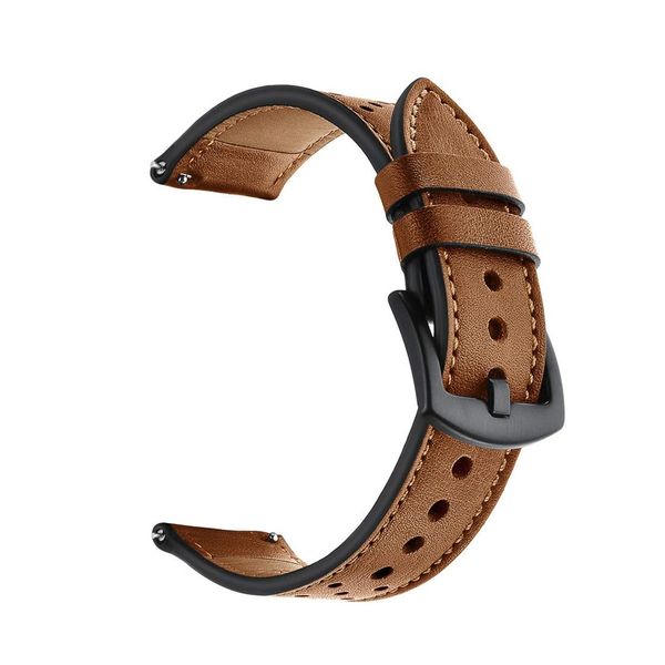 20mm PU Leather Replacement Strap for Samsung Galaxy Watch Active 2