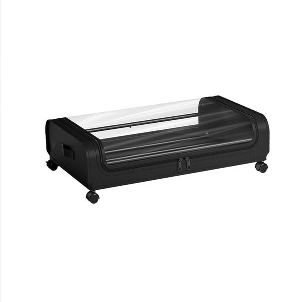 Under Bed Storage Box with Wheels and Lid