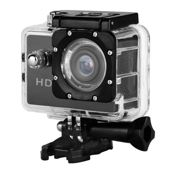 HD Waterproof Sports Action Camcorder Camera - Black