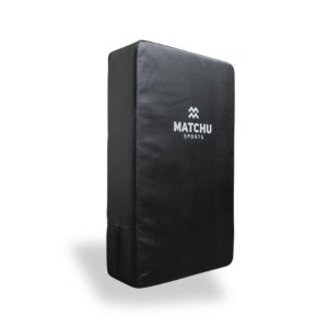 Kicking Shield - Large - Kick Shield - Reinforced Grips -Black - 60x35x12cm