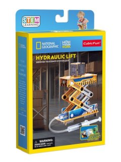 Cubic Fun National Geographic - Hydraulic Lift - DIY Science Kit