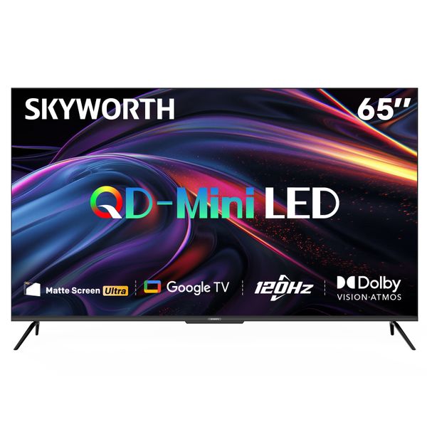 Skyworth 65" X6600K QD-Mini LED 120Hz Cinema Google Smart TV