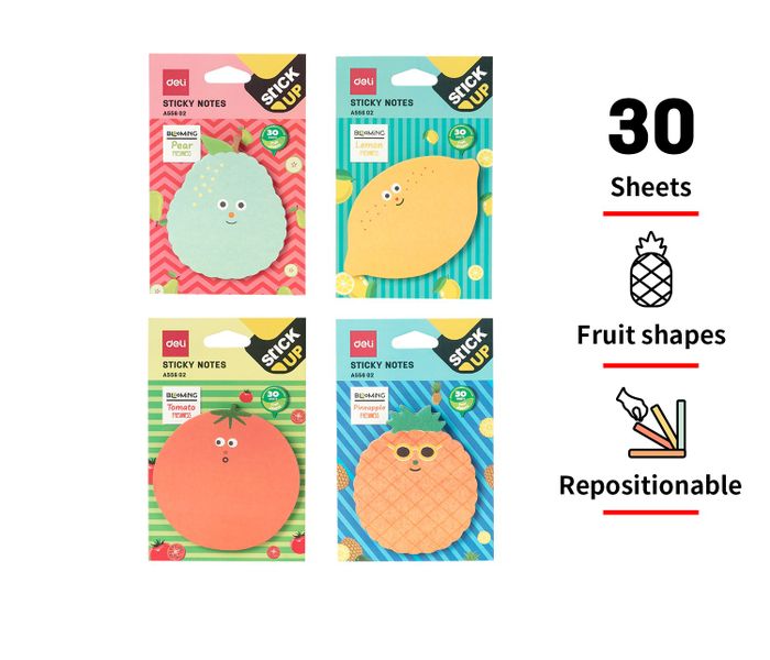 Sticky Notes 76x76mm - 4pk (55602)