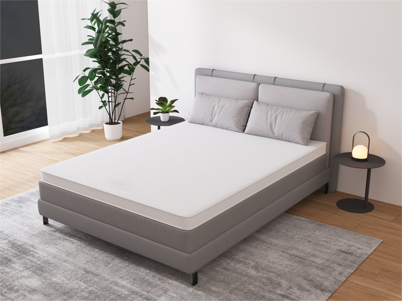Rainbow Home Icecool Topper - 5.1cm Cool Gel Memory Foam Mattress Topper
