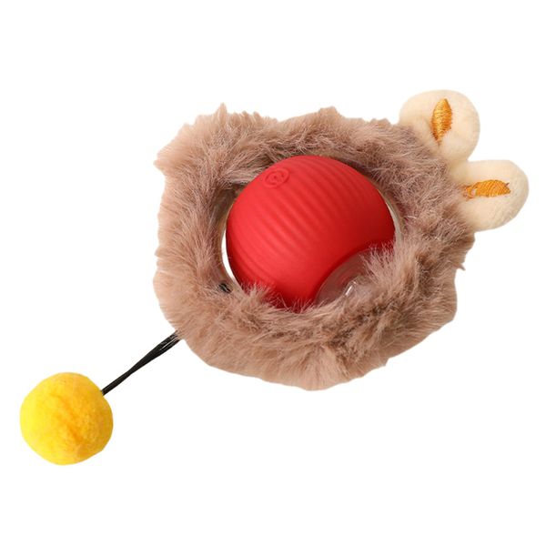 Automatic Rolling Cat Toy Ball Smart Interactive USB Rechargeable Ball