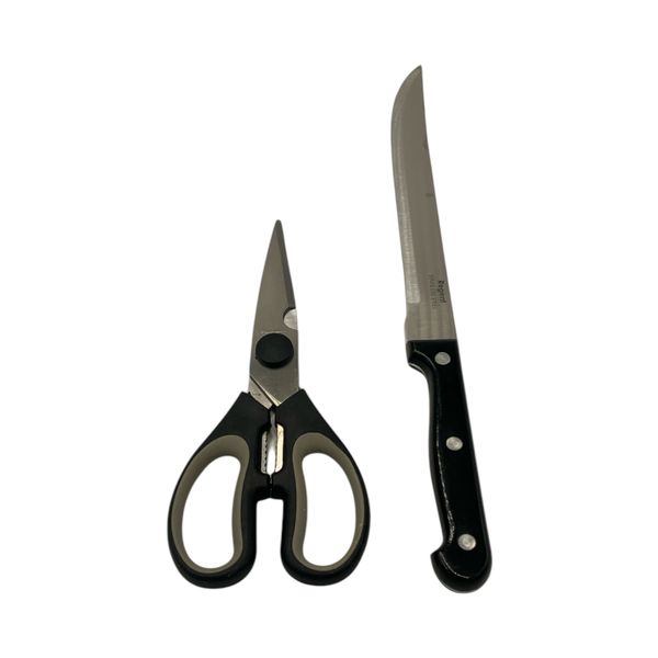 Scissor and Carving Knife 2 Piece Set