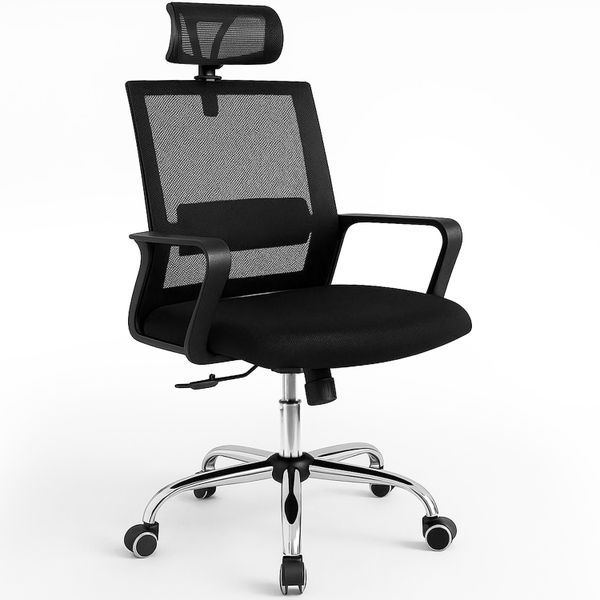 Ergonomic Office Chair High Back Chair with Headrest Computer Gaming Chair