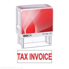 Colop - Printer 20 - Stock Title Stamp - Tax Invoice