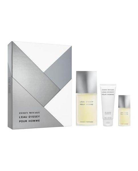 Issey Miyake L`eau D`Issey Pour Homme Gift Set 125ml &amp; 15ml EDT for Men