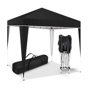118" x 118"- Tent Pop-Up Canopy Rain Fly Tent With Carry Bag- Easy Set Up