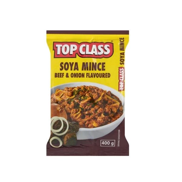 Top Class Beef and Onion Flavoured Soya Mince 400g x 5
