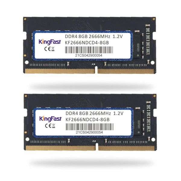 Kingfast 16GB DDR4 2666MHz SO-DIMM Laptop RAM Combo (2 x 8GB DDR4 2666)