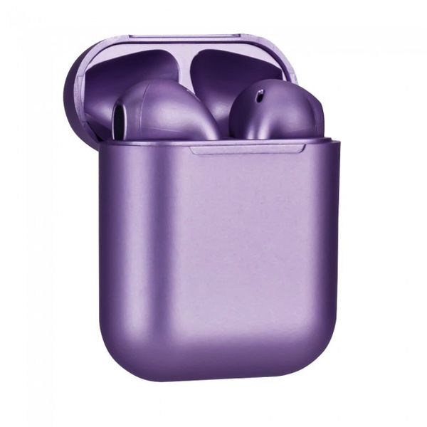 Wireless Earphone In-Ear i12 TWS Bluetooth V5.0 - 6 Metallic Colour Inpods