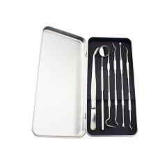 6 Piece Dental Tools Kit Teeth Cleaning Oral Care Kit