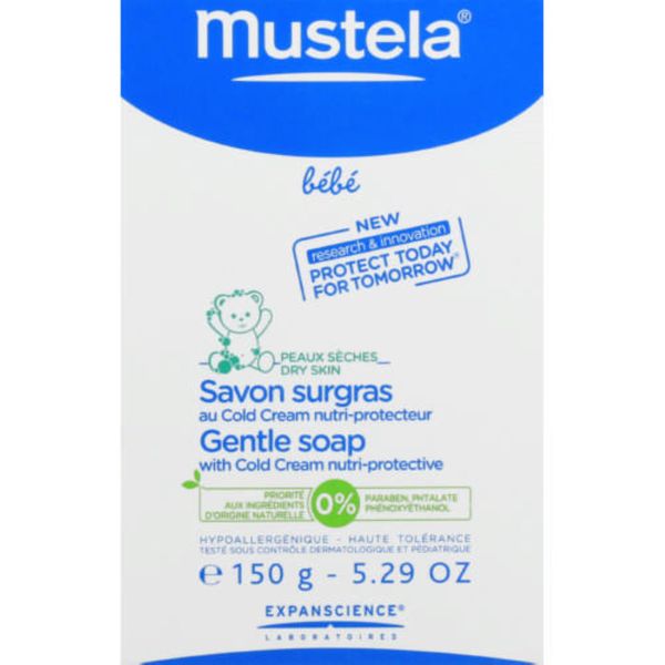 Mustela Bebe Gentle Soap With Cold Cream Nutri Protective 150g