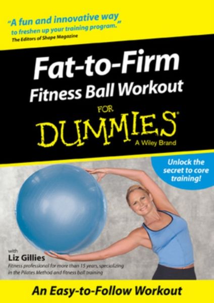 Fat-to-firm Fitness Ball Workout for Dummies(DVD)