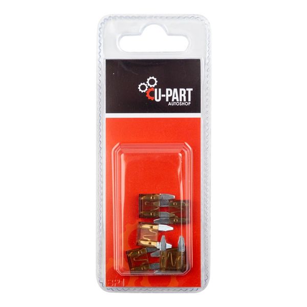 U-Part Japanese Type Fuse - 7.5AMP (Pack of 5)