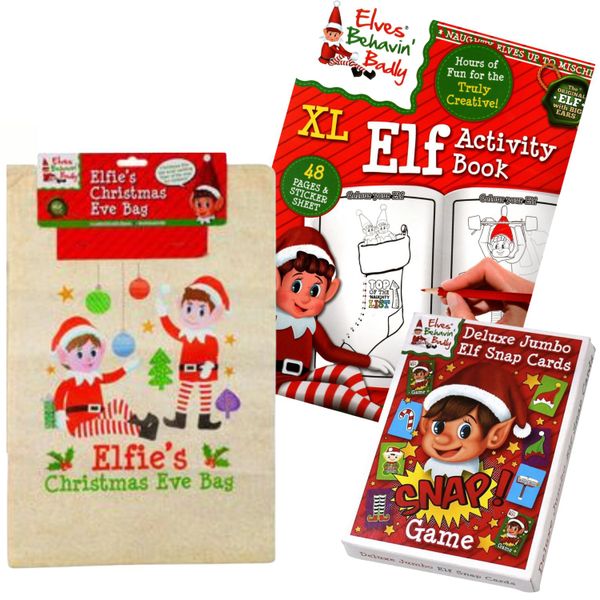 Elf on the Shelf Fun and Games Activities Combo