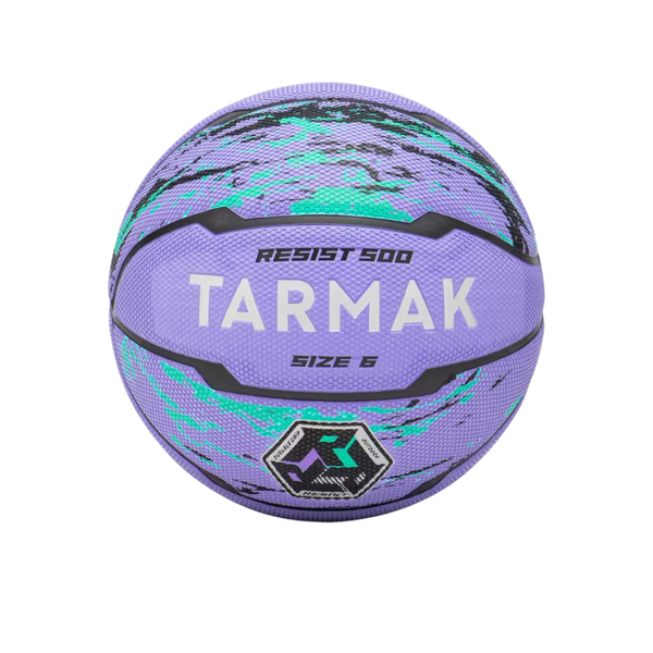 Tarmak Basketball Size 6 R500 - Purple/Turquoise