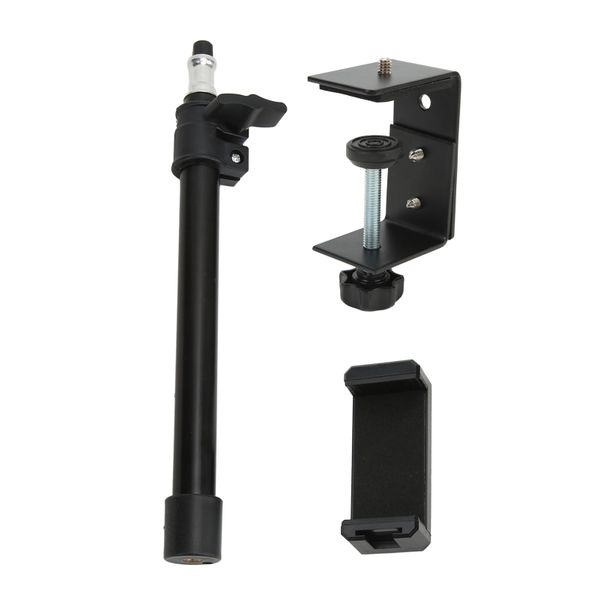 Retractable C-Clamp Desk Mount