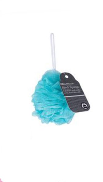 Mesh Bath Sponge with Rope- Pack Of 2