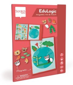 Scratch Europe Edulogic Book Mix &amp; Match Animal World