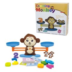 Monkey Balance Math Game - Fun Educational Counting Toy for Kids