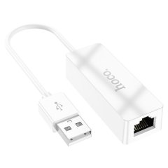Hoco UA22 Acquire USB A to RJ45 100 Mbps Ethernet OTG Adapter