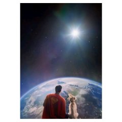 Superman and Krypto 2025 Movie Poster - A1 Poster