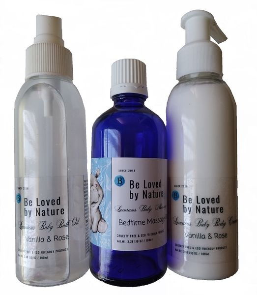 Be Loved by Nature Bath Box - Vanilla &amp; Rose