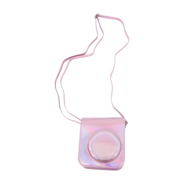 Pink PU case for Instax Mini 12