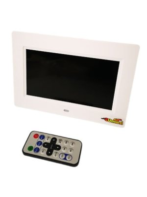 Digital Photo Frame 7" , Remote &amp; Memory Card - Video, Picture &amp; Music