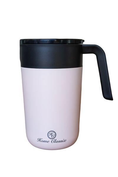 Home Classix D/Wall S/S Bon Voyage Travel Mug (400 ml) - PINK
