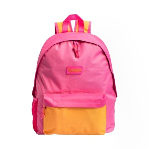 Squiggle Tweens Colour Block School Backpack - Smart design &amp; Practical