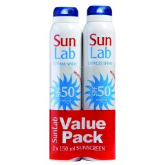 Sunlab Express Spray Spf50 150ml Value Pack