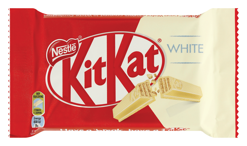 Nestlé KitKat 4 Finger White Chocolate Bars - 48 x 41.5 g