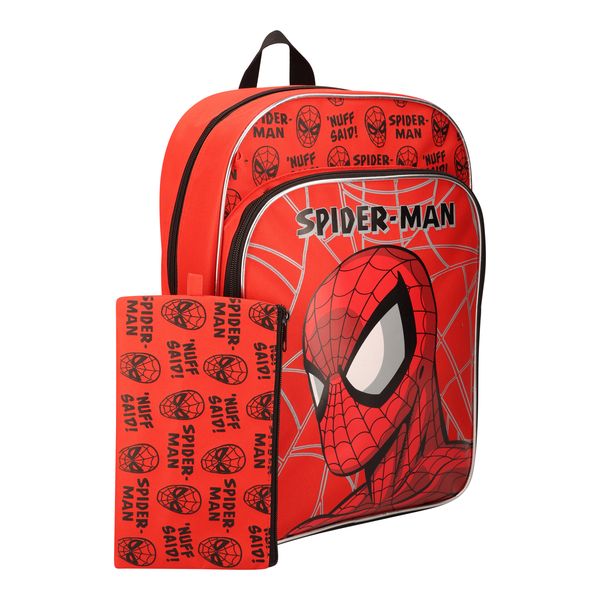 Spiderman Nuff Said Backpack + Pencil Bag