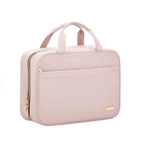 Toiletry Travel Bag -Hanging Makeup Organizer ,4 Separate Compartments,7.9L